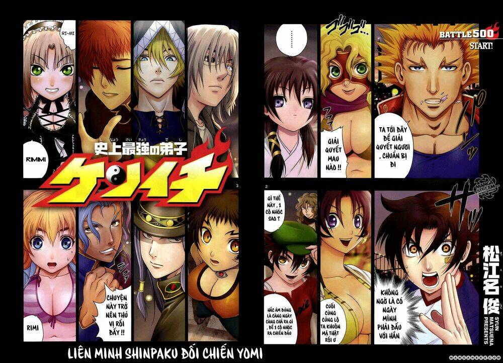 History’s Strongest Disciple Kenichi Chapter 500 - Trang 2