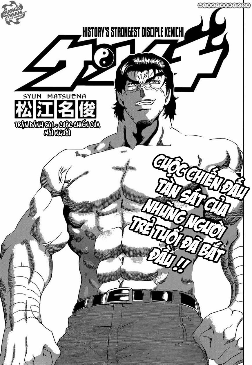 History’s Strongest Disciple Kenichi Chapter 501 - Trang 2