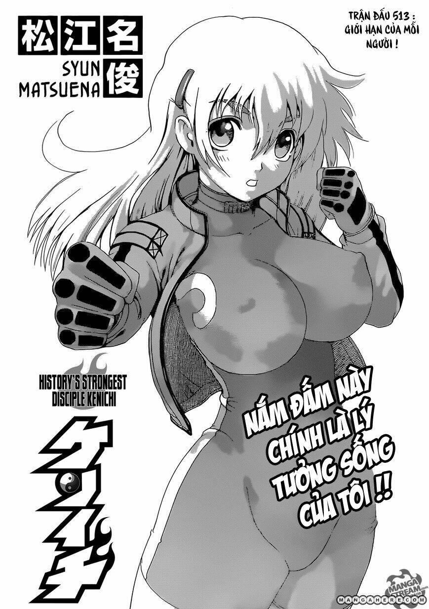 History’s Strongest Disciple Kenichi Chapter 513 - Trang 2