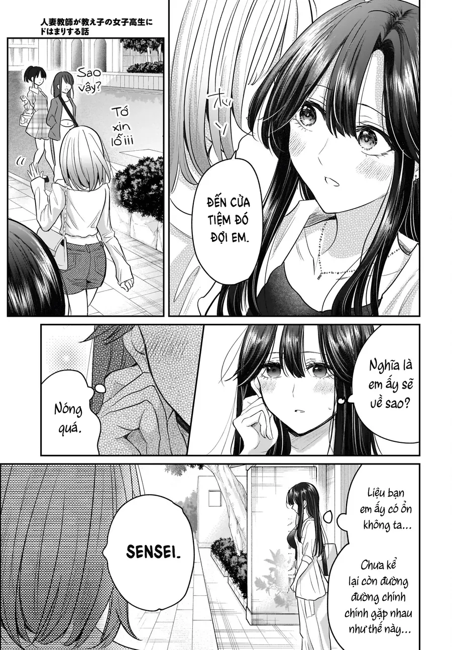 Hitodzuma Kyoushi Ga Oshiego No Joshi Koukousei Ni Do Hamari Suru Hanashi Chapter 4 - Trang 2