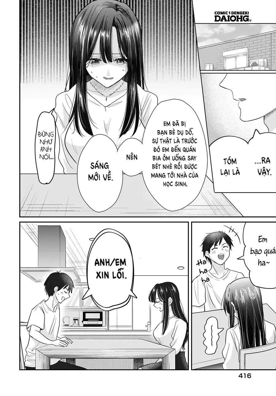 Hitodzuma Kyoushi Ga Oshiego No Joshi Koukousei Ni Do Hamari Suru Hanashi Chapter 4 - Trang 2