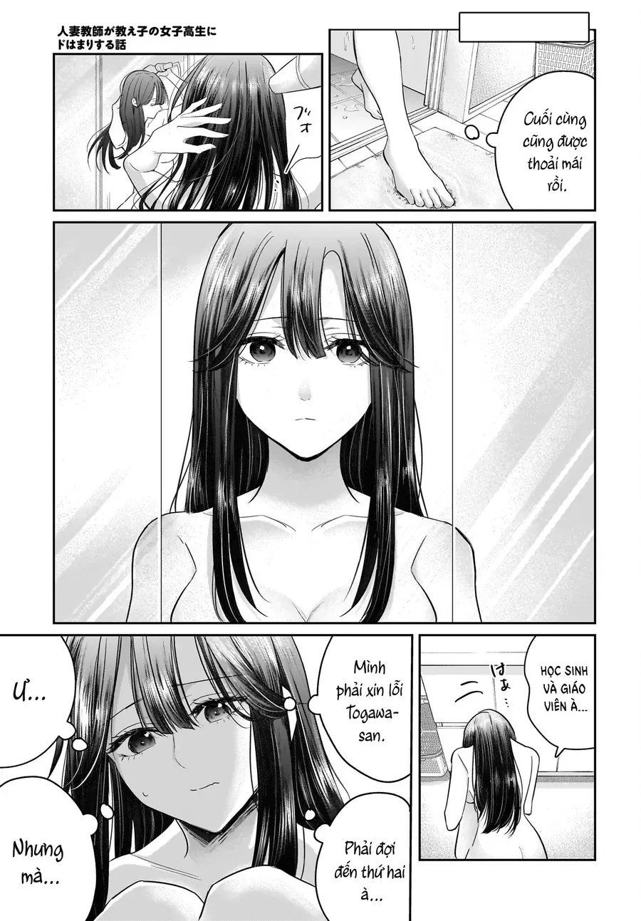 Hitodzuma Kyoushi Ga Oshiego No Joshi Koukousei Ni Do Hamari Suru Hanashi Chapter 4 - Trang 2