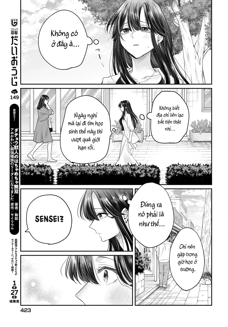 Hitodzuma Kyoushi Ga Oshiego No Joshi Koukousei Ni Do Hamari Suru Hanashi Chapter 4 - Trang 2