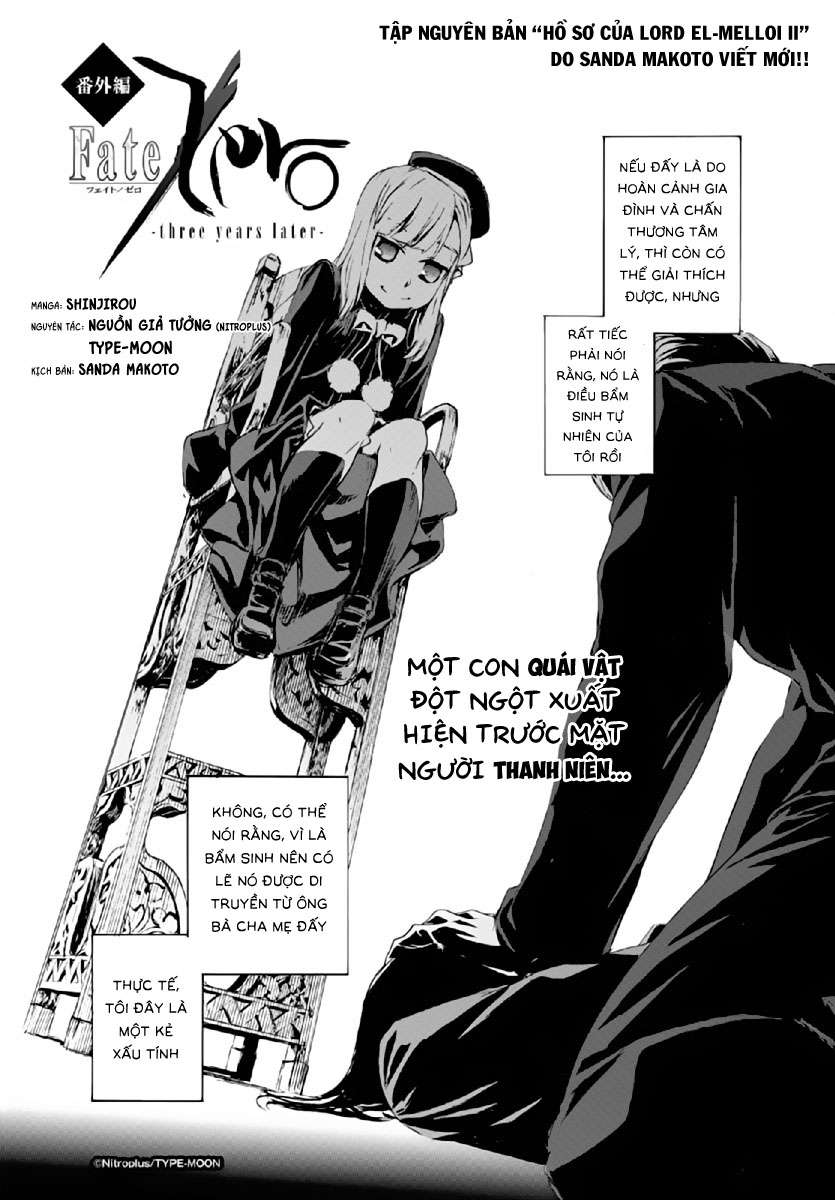 Hồ Sơ Của Lord El-Melloi Ii Chapter 0 - Trang 2