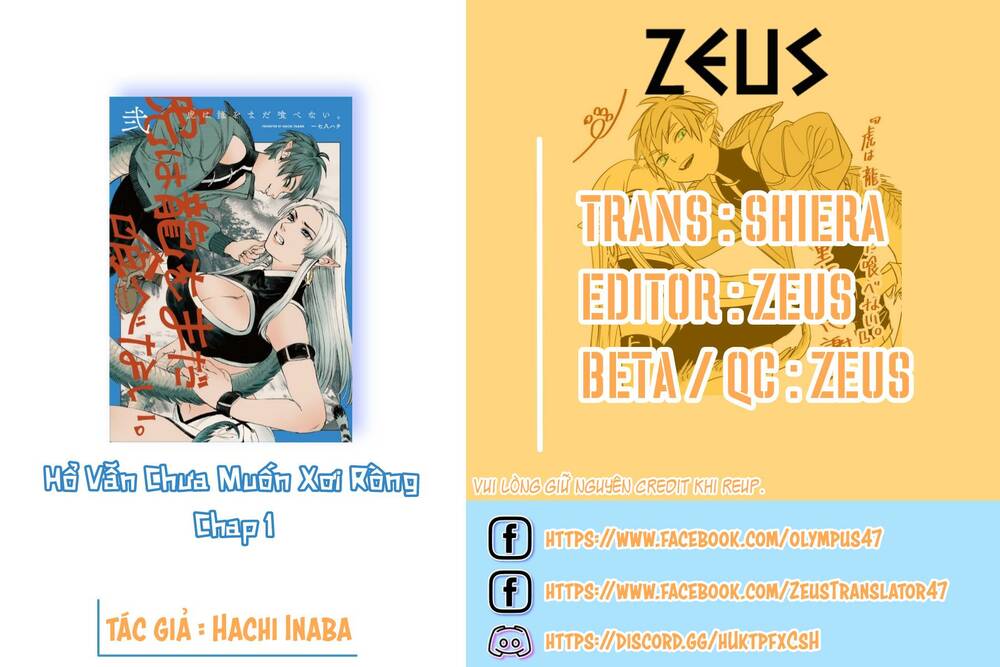 Hổ Vẫn Chưa Muốn Xơi Rồng Chapter 1 - Trang 2