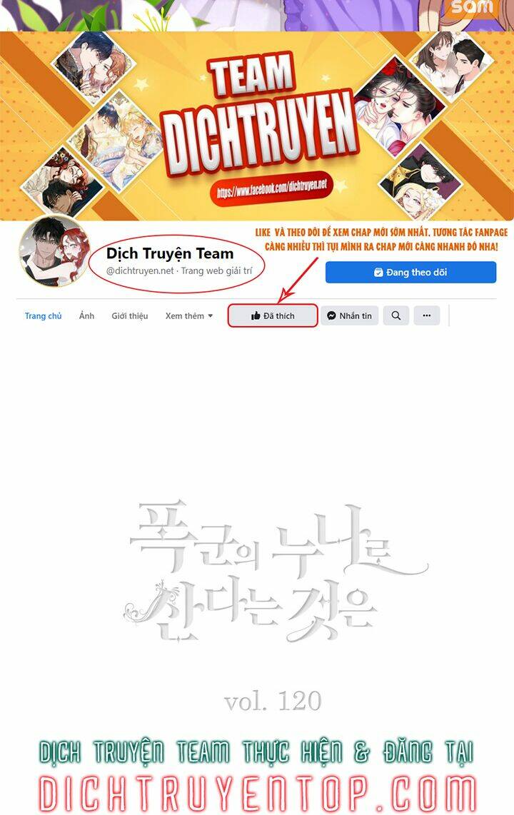 Hóa Kiếp Thành Chị Gái Của Bạo Chúa Chapter 120 - Trang 2