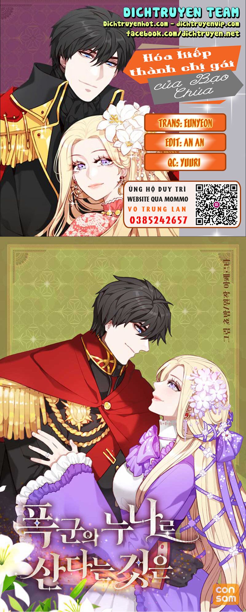 Hóa Kiếp Thành Chị Gái Của Bạo Chúa Chapter 123 - Trang 2