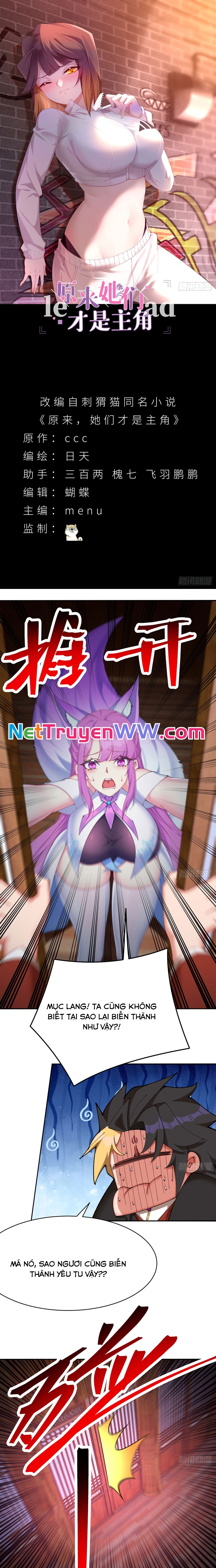 Hóa Ra Các Cô Ấy Mới Là Nhân Vật Chính Chapter 21 - Trang 2