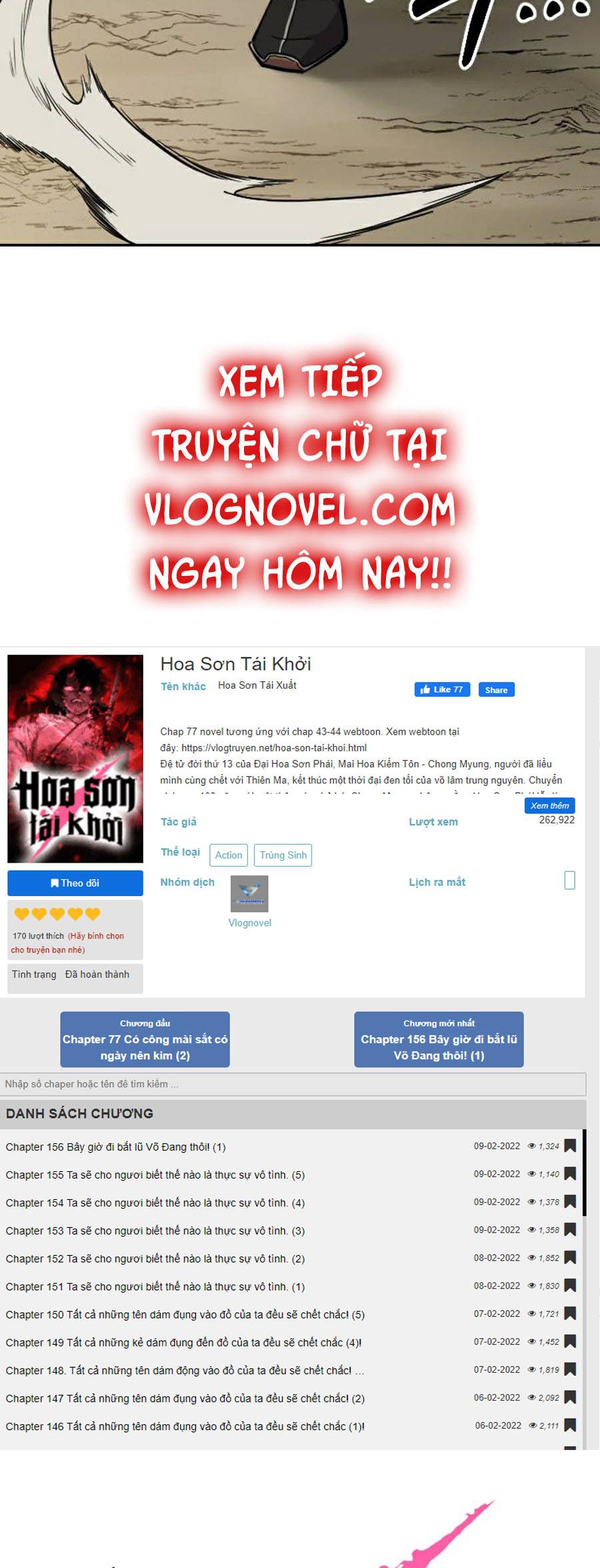 Hoa Sơn Tái Khởi Chapter 51 - Trang 2