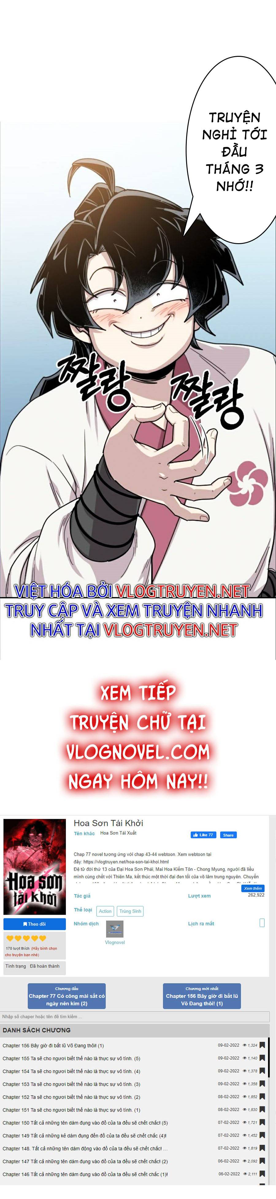 Hoa Sơn Tái Khởi Chapter 52 - Trang 2