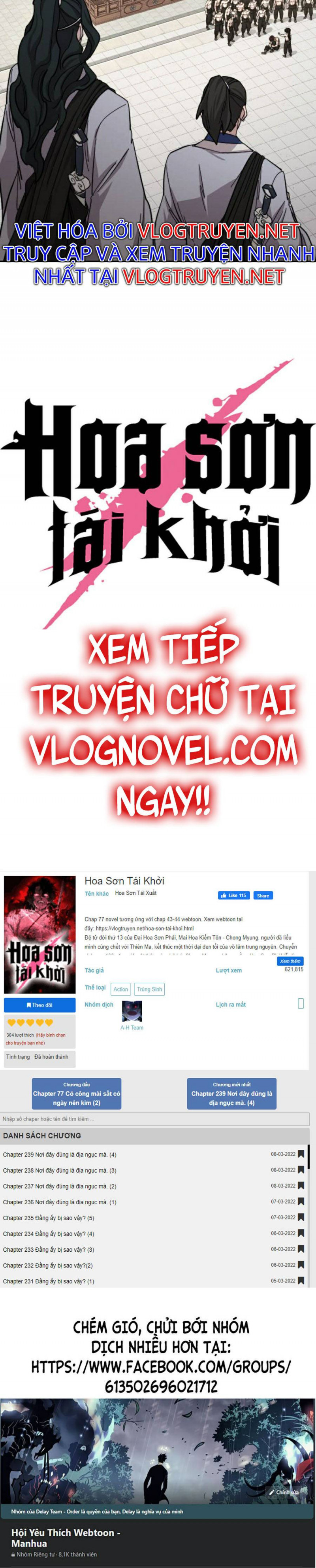 Hoa Sơn Tái Khởi Chapter 54 - Trang 2