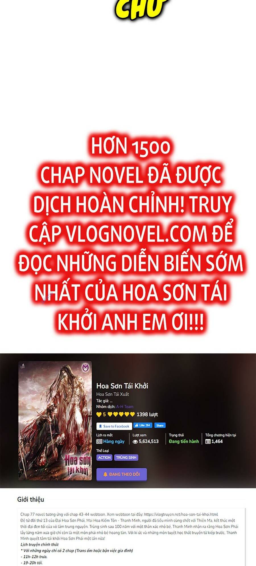 Hoa Sơn Tái Xuất Chapter 106 - Trang 2