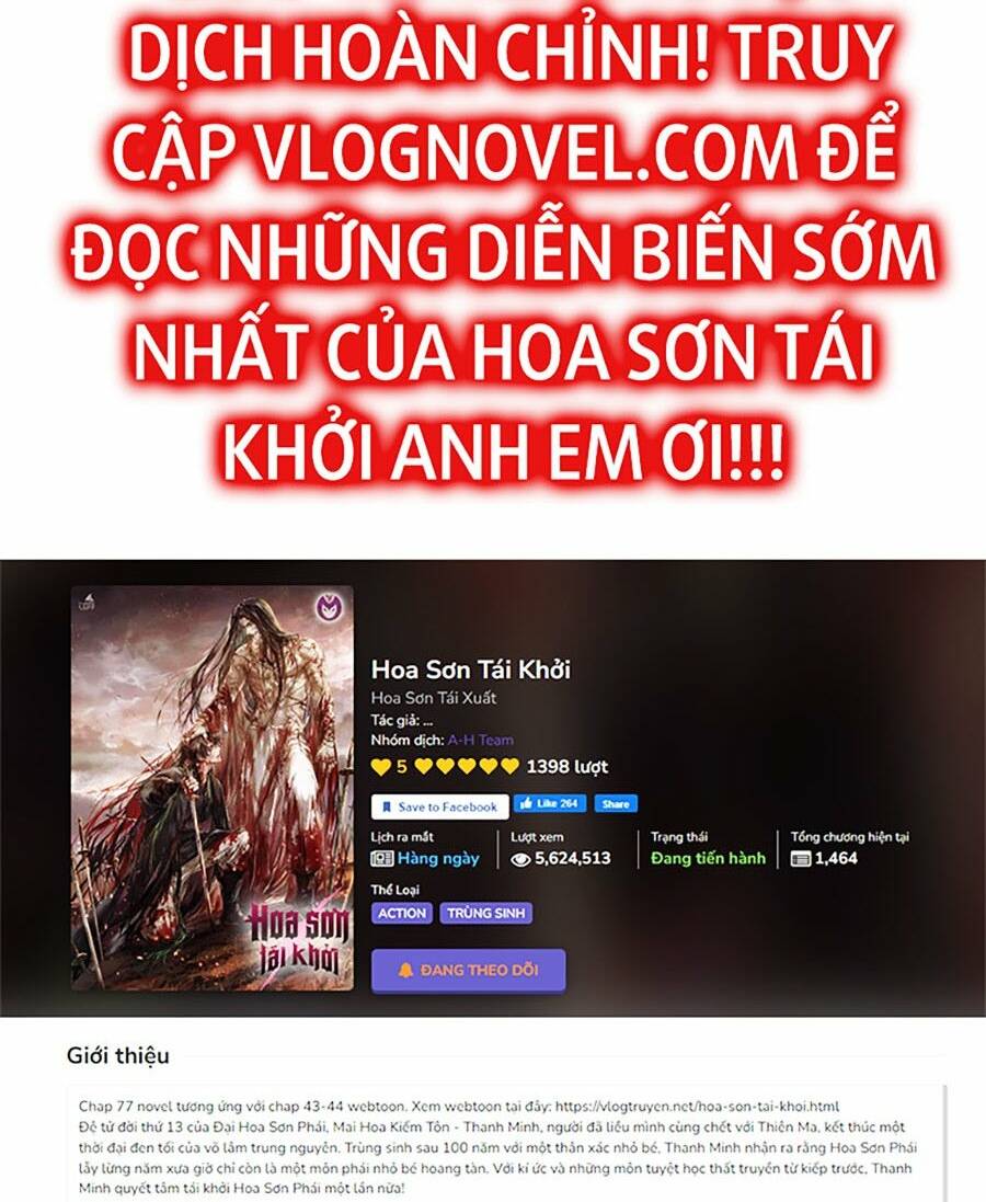 Hoa Sơn Tái Xuất Chapter 107 - Trang 2