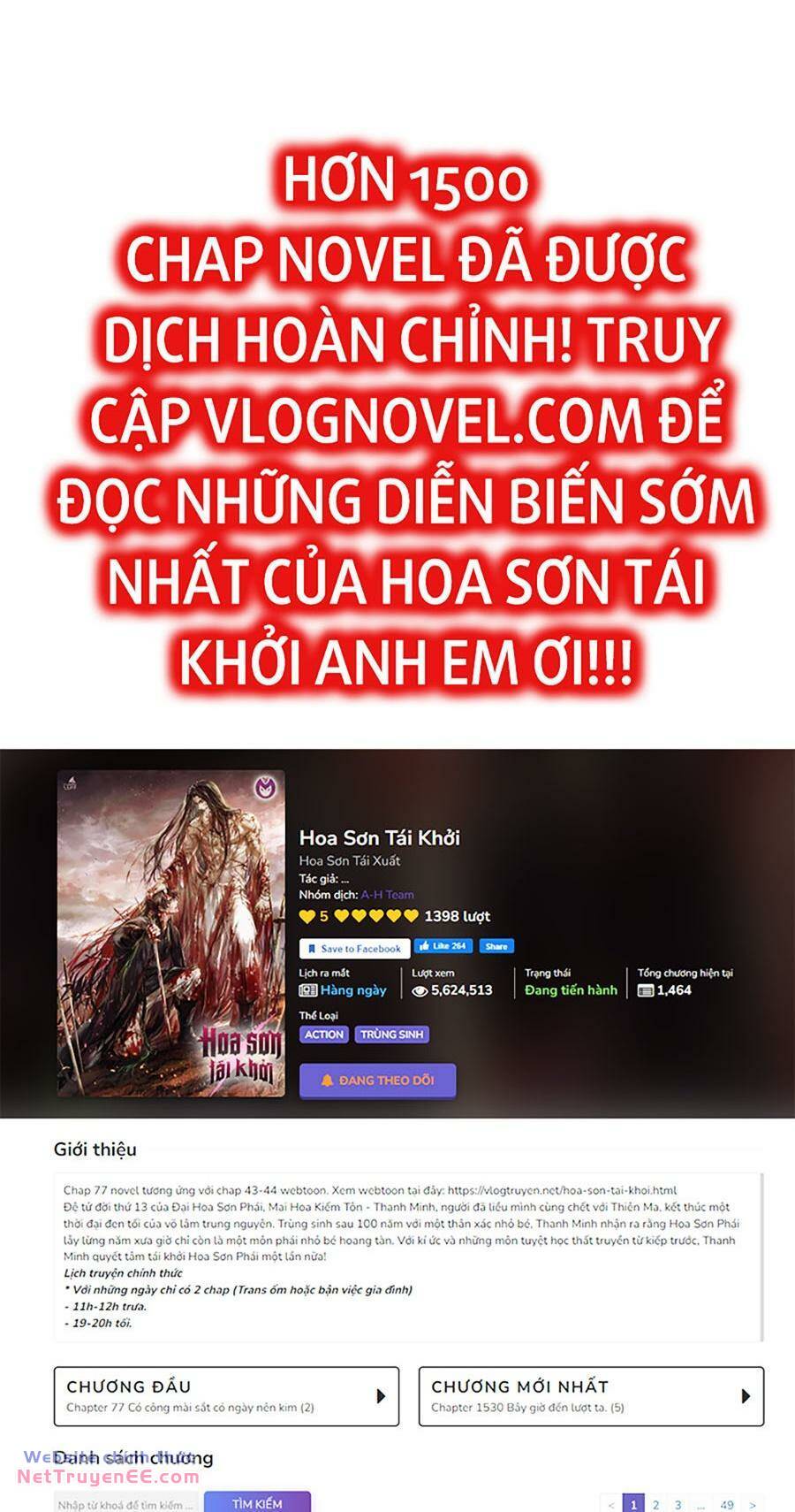 Hoa Sơn Tái Xuất Chapter 117 - Trang 2