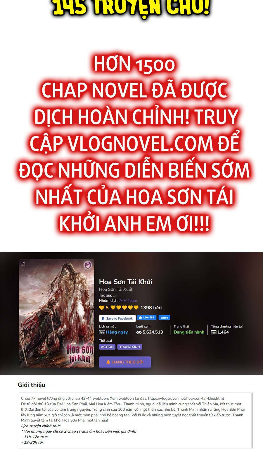 Hoa Sơn Tái Xuất Chapter 86 - Trang 2