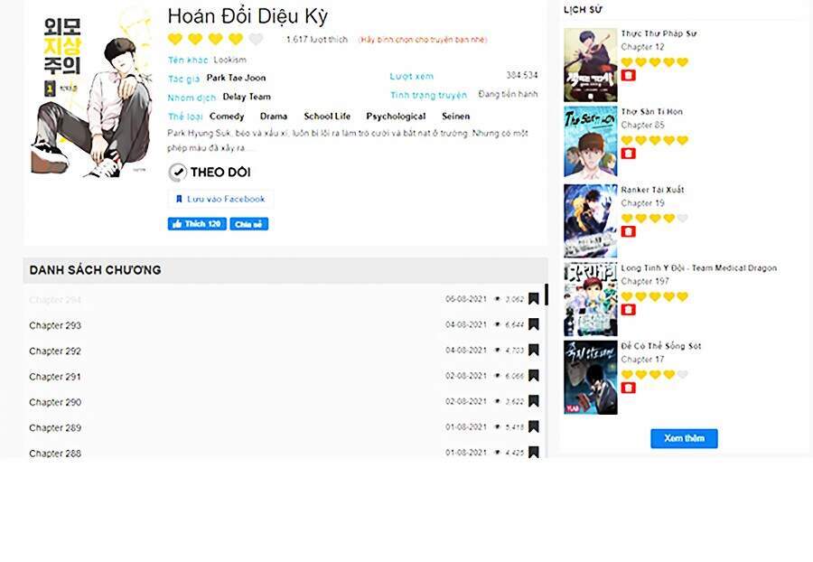 Hoán Đổi Diệu Kỳ Chapter 296 - Trang 2