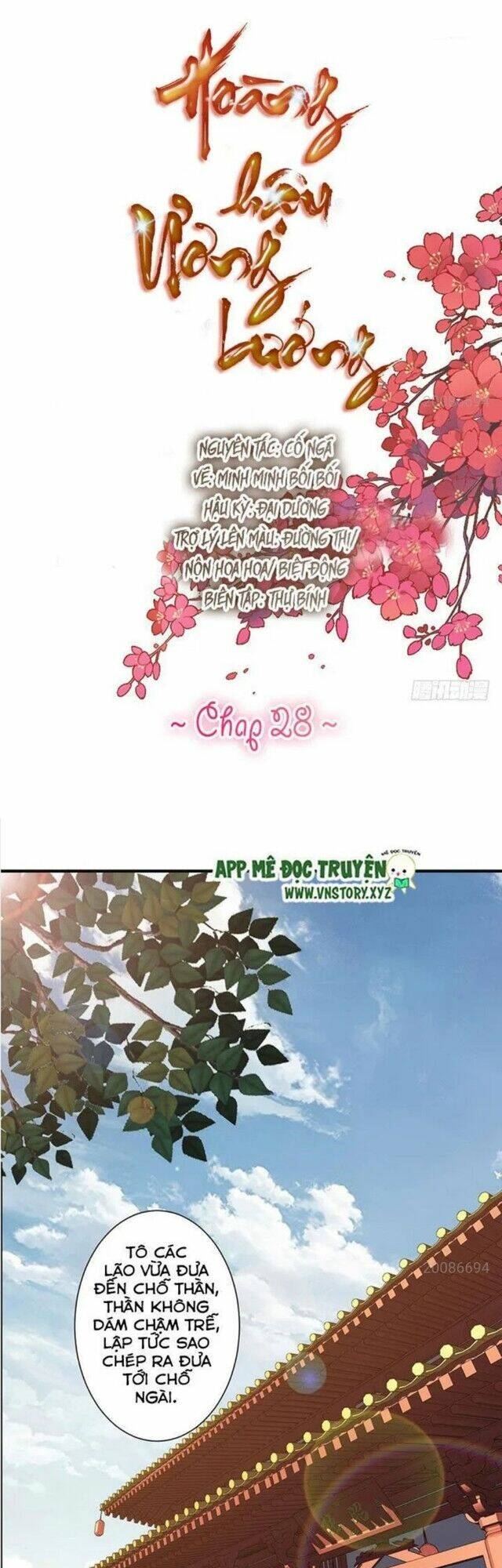 Hoàng Hậu Ương Bướng Chapter 28 - Trang 2