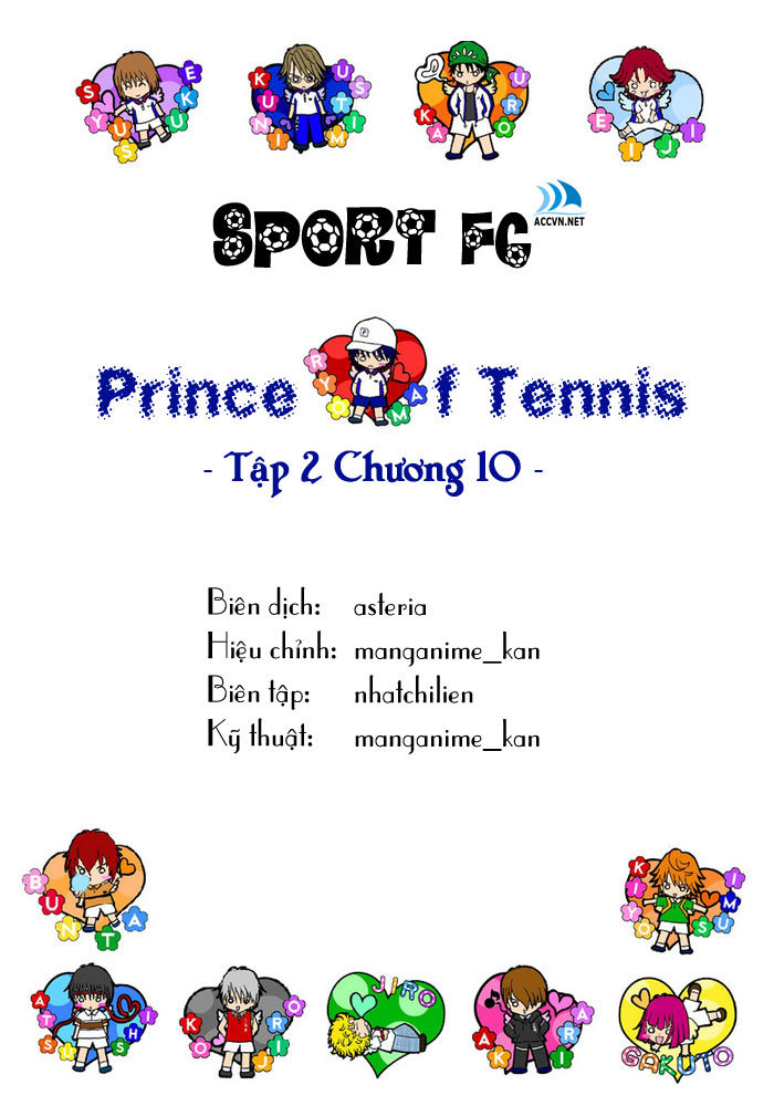 Hoàng Tử Tennis Chapter 10 - Trang 2