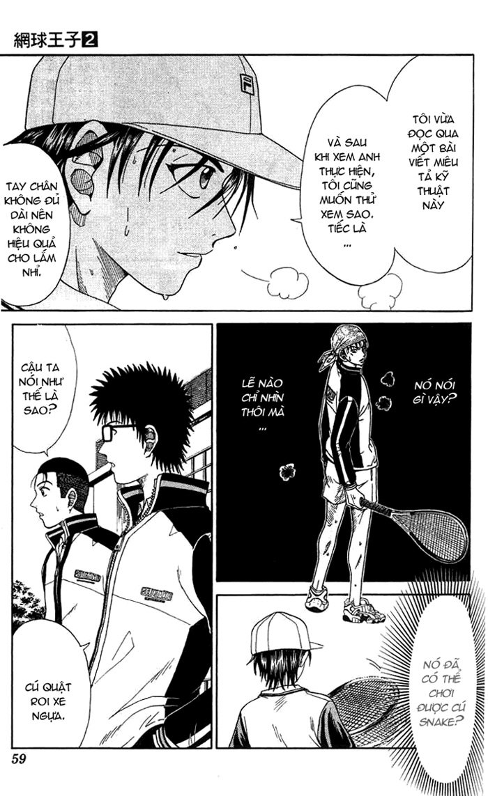 Hoàng Tử Tennis Chapter 10 - Trang 2