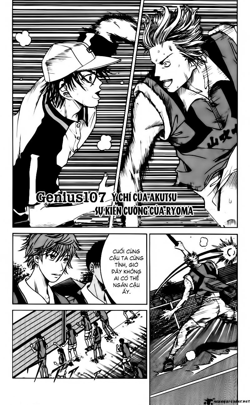 Hoàng Tử Tennis Chapter 107 - Trang 2