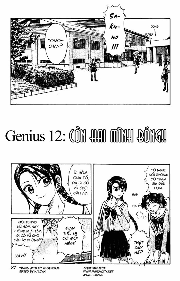 Hoàng Tử Tennis Chapter 12 - Trang 2