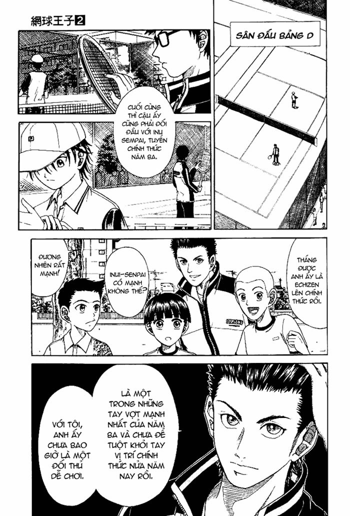Hoàng Tử Tennis Chapter 12 - Trang 2