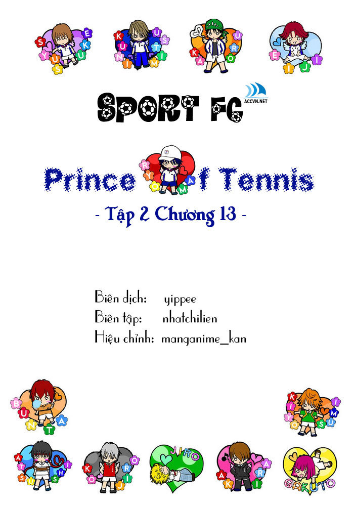 Hoàng Tử Tennis Chapter 13 - Trang 2
