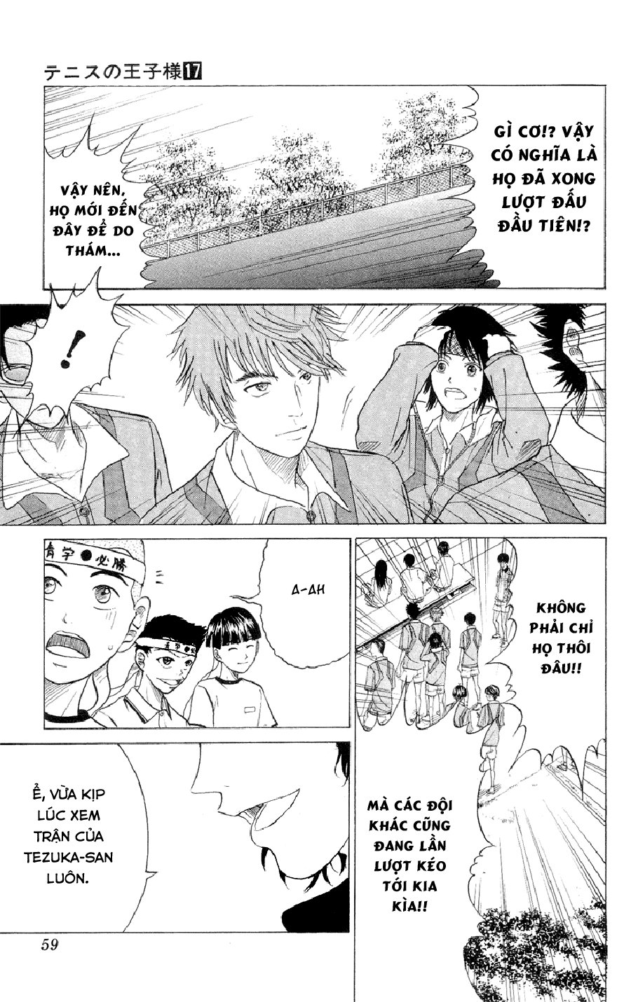 Hoàng Tử Tennis Chapter 143 - Trang 2
