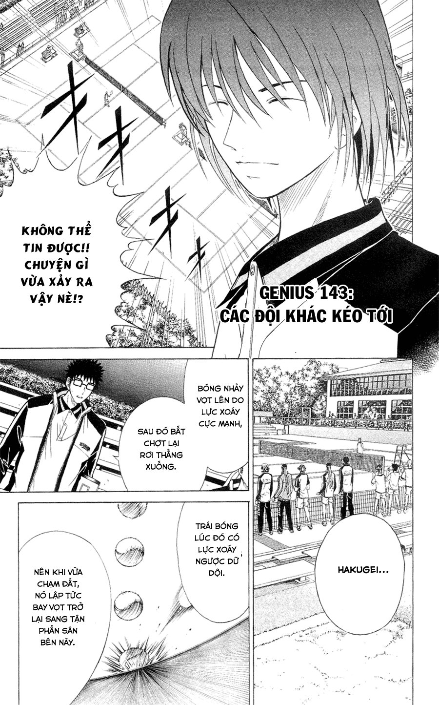 Hoàng Tử Tennis Chapter 143 - Trang 2