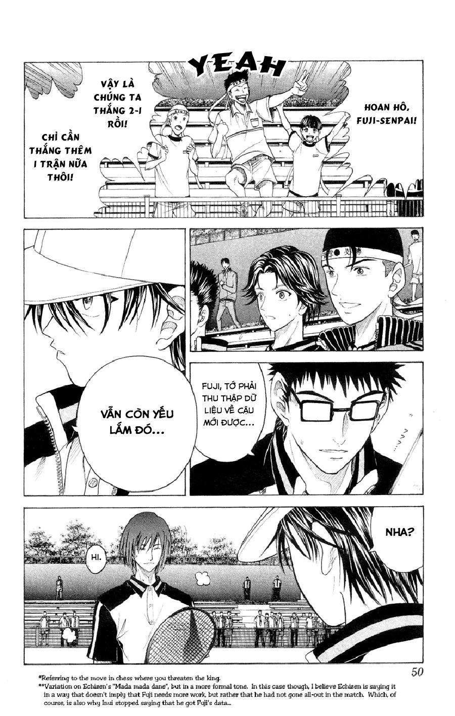 Hoàng Tử Tennis Chapter 143 - Trang 2