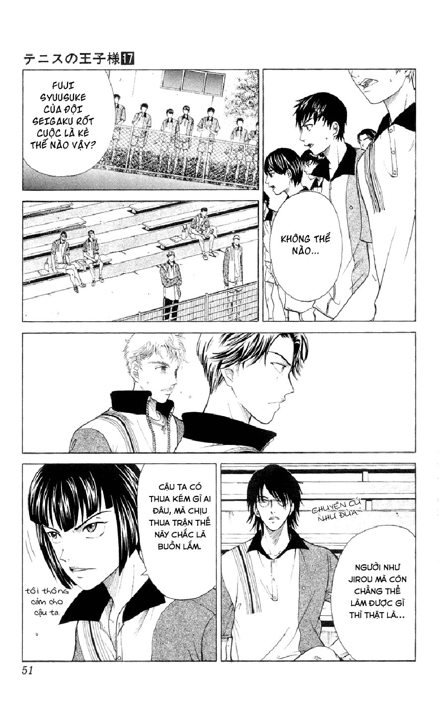 Hoàng Tử Tennis Chapter 143 - Trang 2