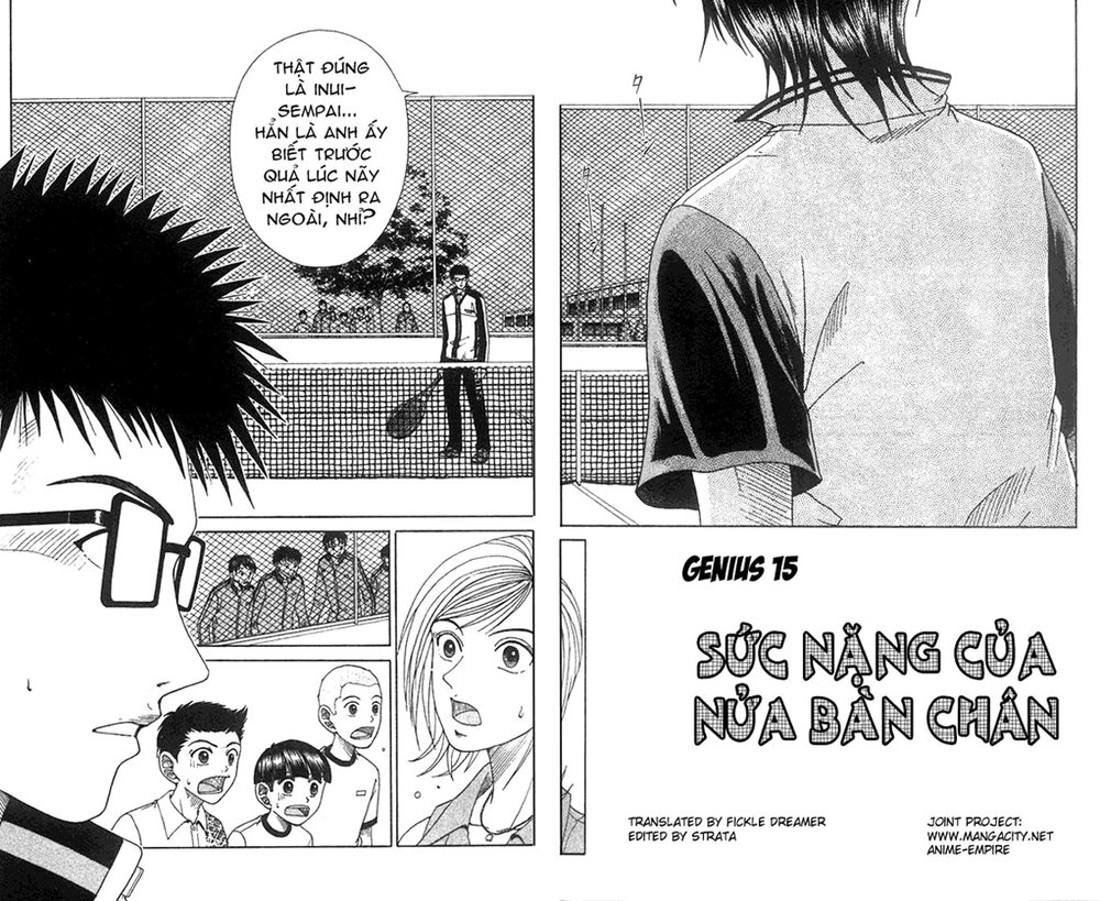 Hoàng Tử Tennis Chapter 15 - Trang 2