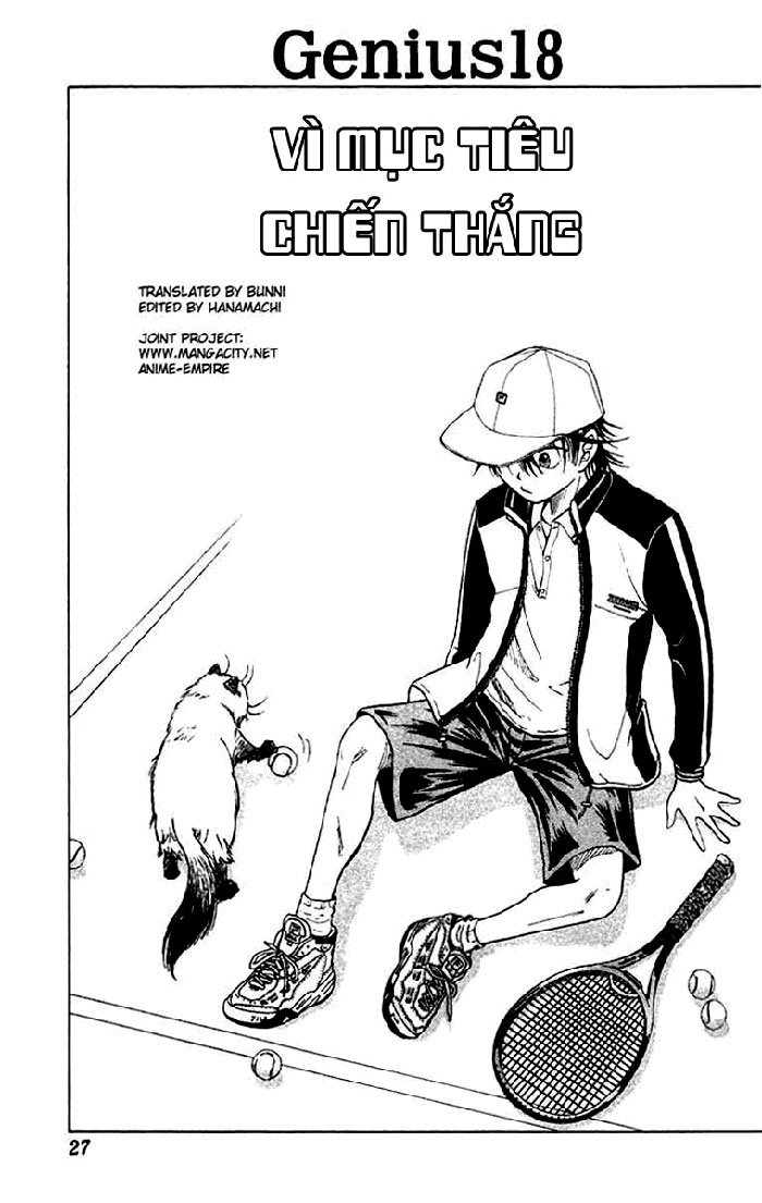 Hoàng Tử Tennis Chapter 18 - Trang 2