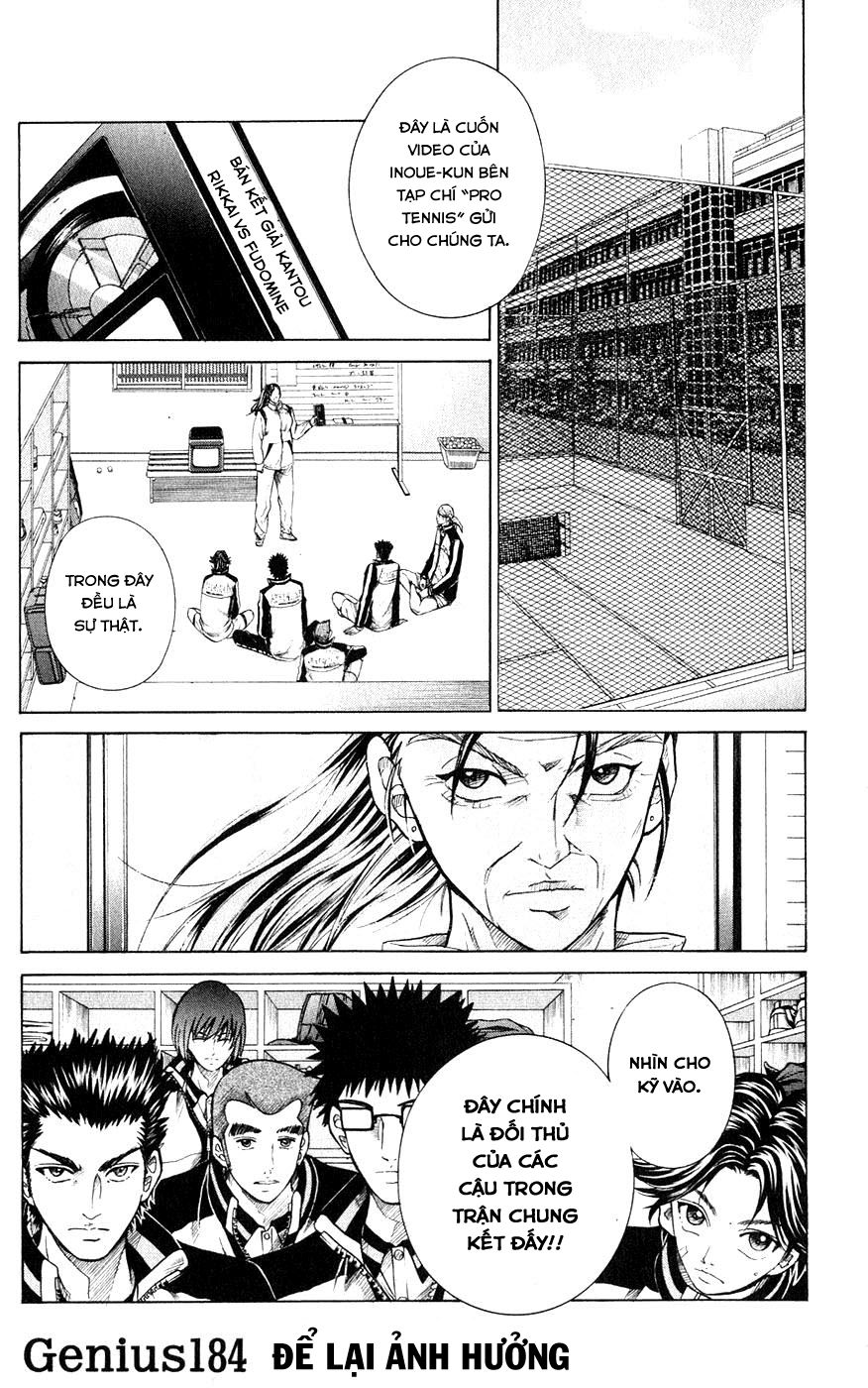 Hoàng Tử Tennis Chapter 184 - Trang 2