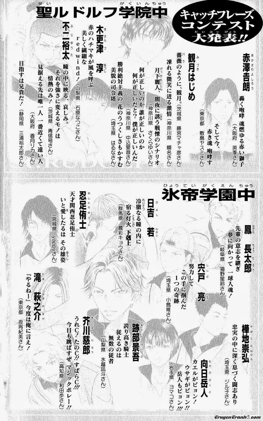 Hoàng Tử Tennis Chapter 189 - Trang 2