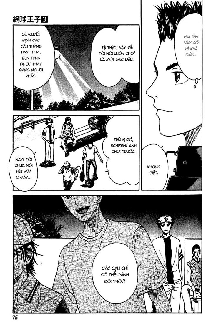 Hoàng Tử Tennis Chapter 20 - Trang 2