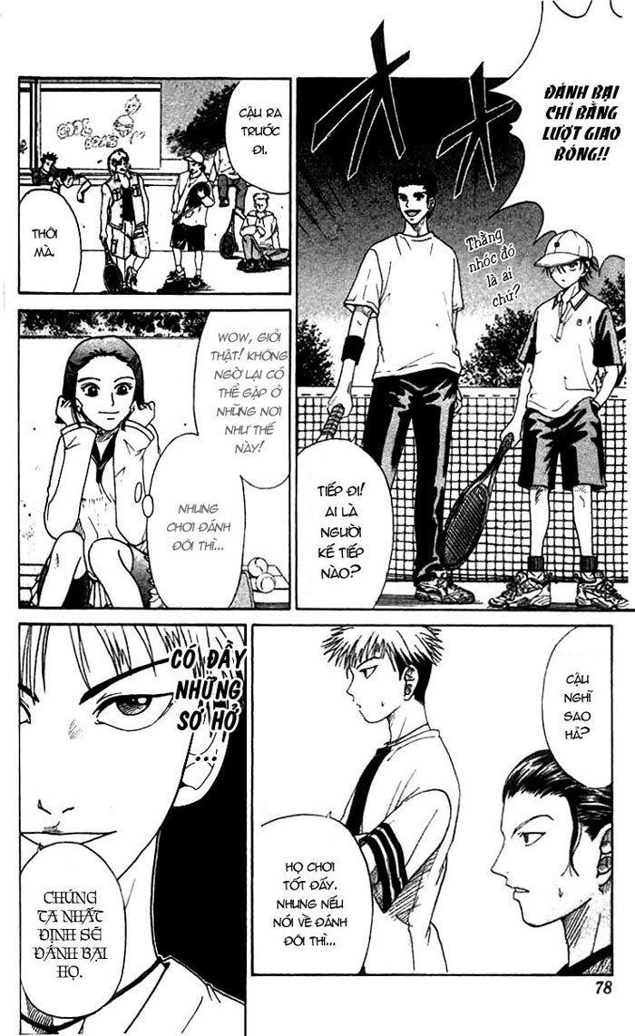 Hoàng Tử Tennis Chapter 20 - Trang 2
