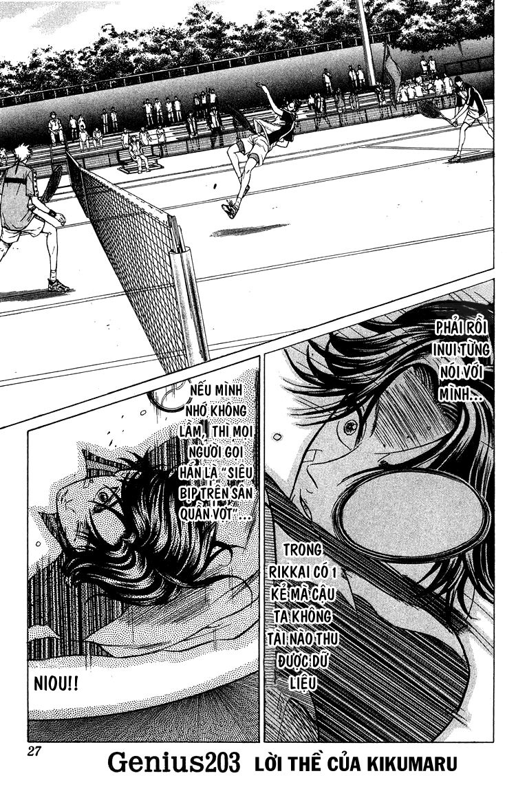 Hoàng Tử Tennis Chapter 203 - Trang 2