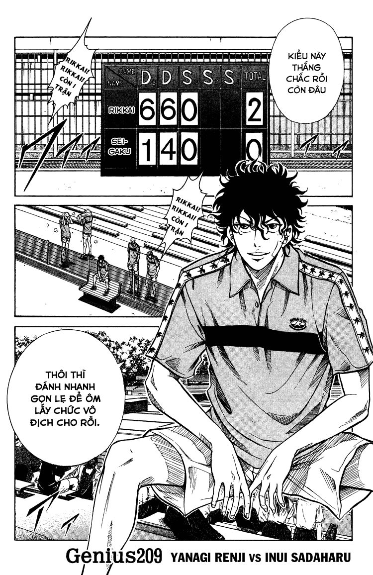 Hoàng Tử Tennis Chapter 209 - Trang 2