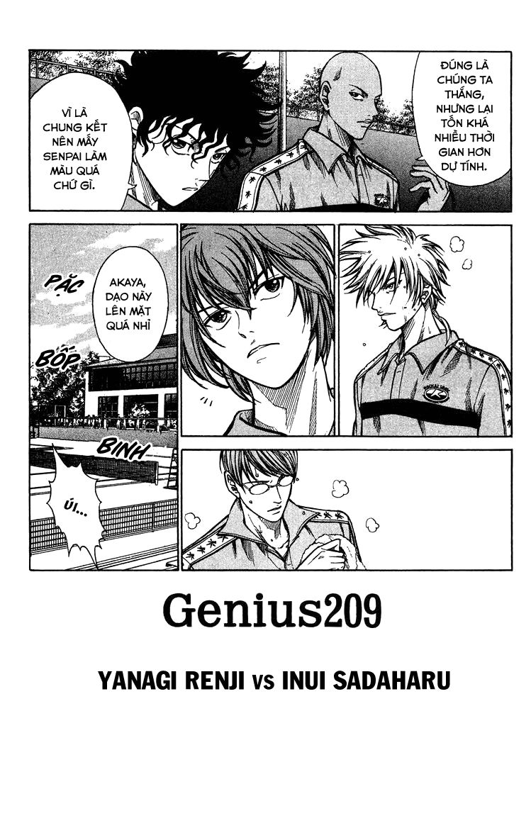 Hoàng Tử Tennis Chapter 209 - Trang 2