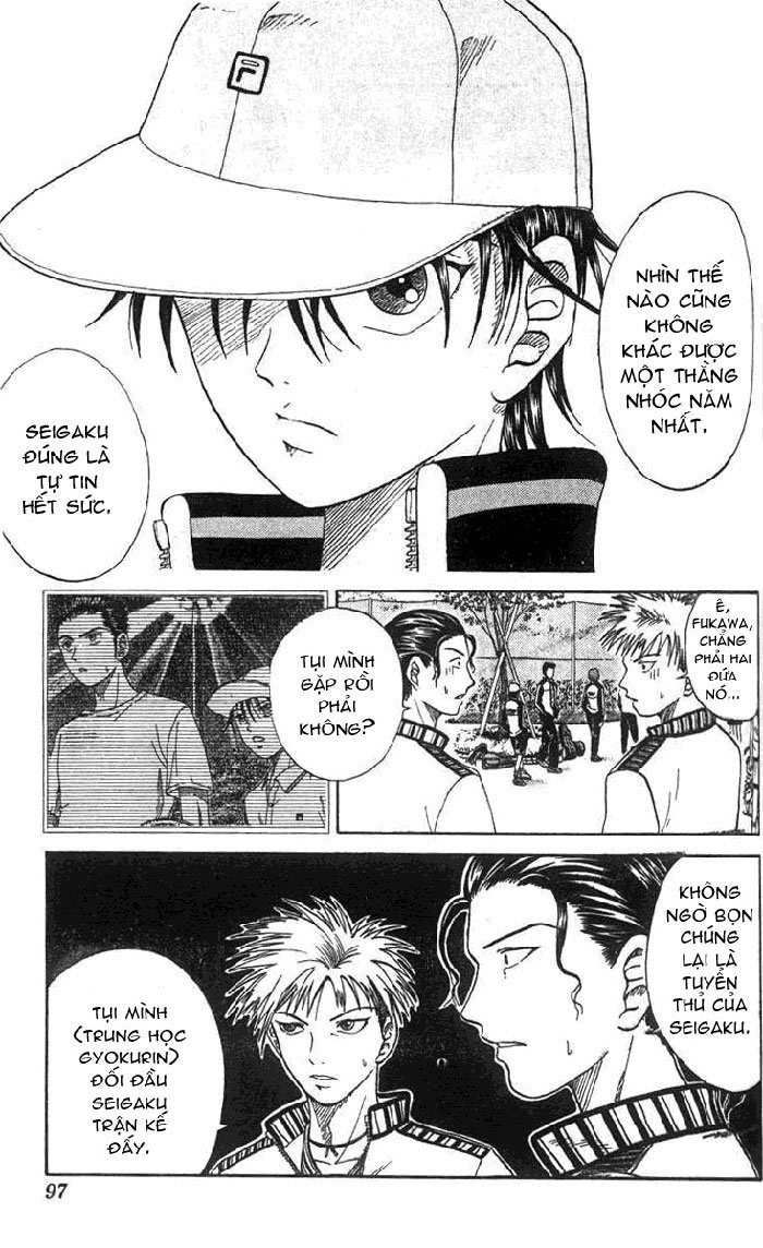 Hoàng Tử Tennis Chapter 21 - Trang 2