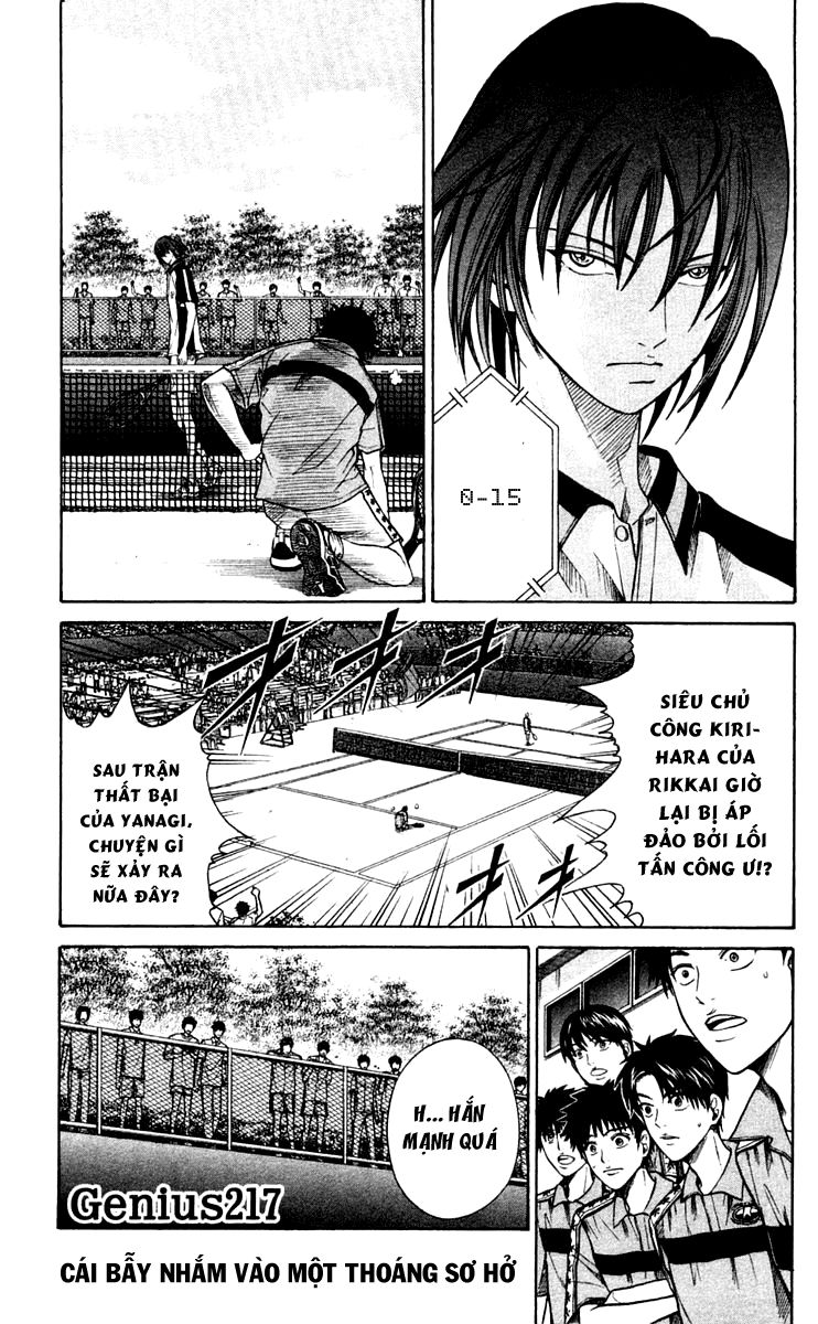 Hoàng Tử Tennis Chapter 217 - Trang 2