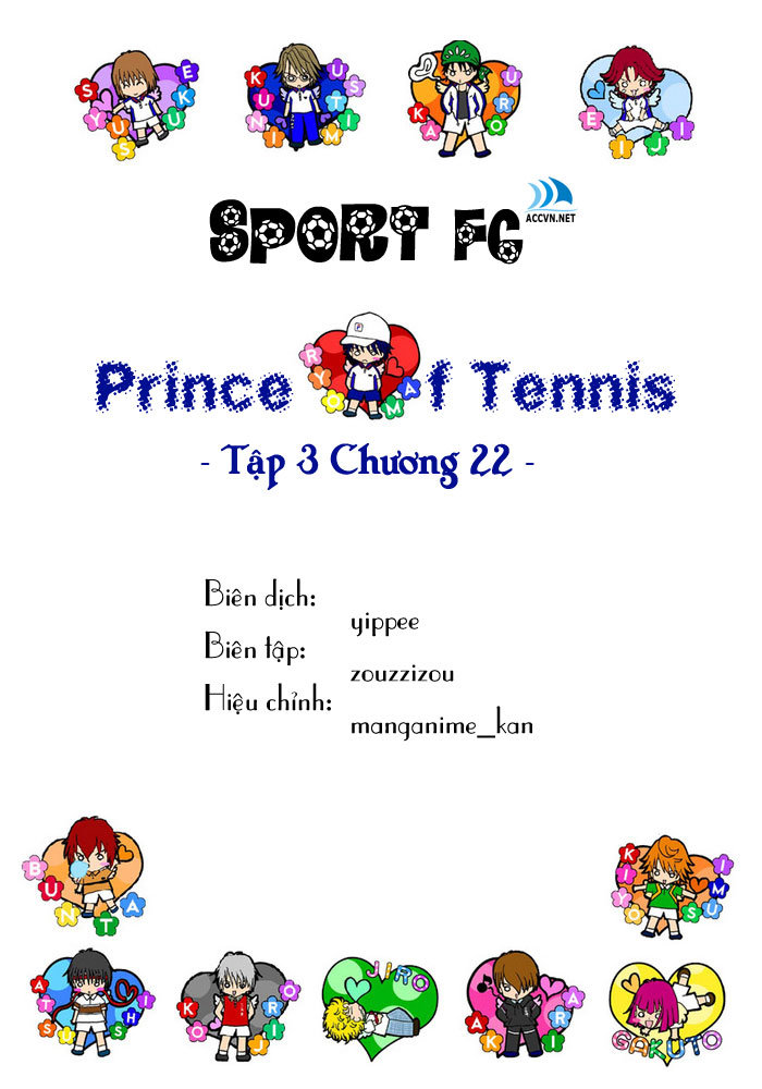 Hoàng Tử Tennis Chapter 22 - Trang 2