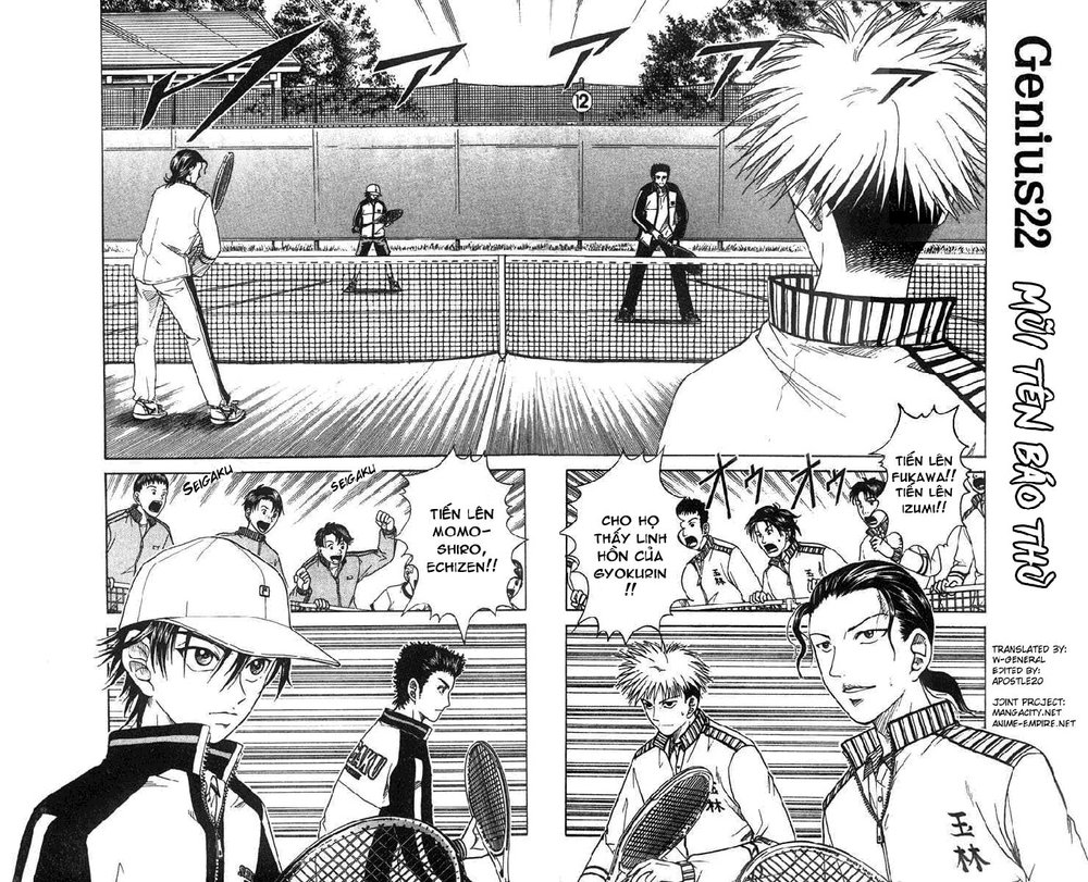 Hoàng Tử Tennis Chapter 22 - Trang 2