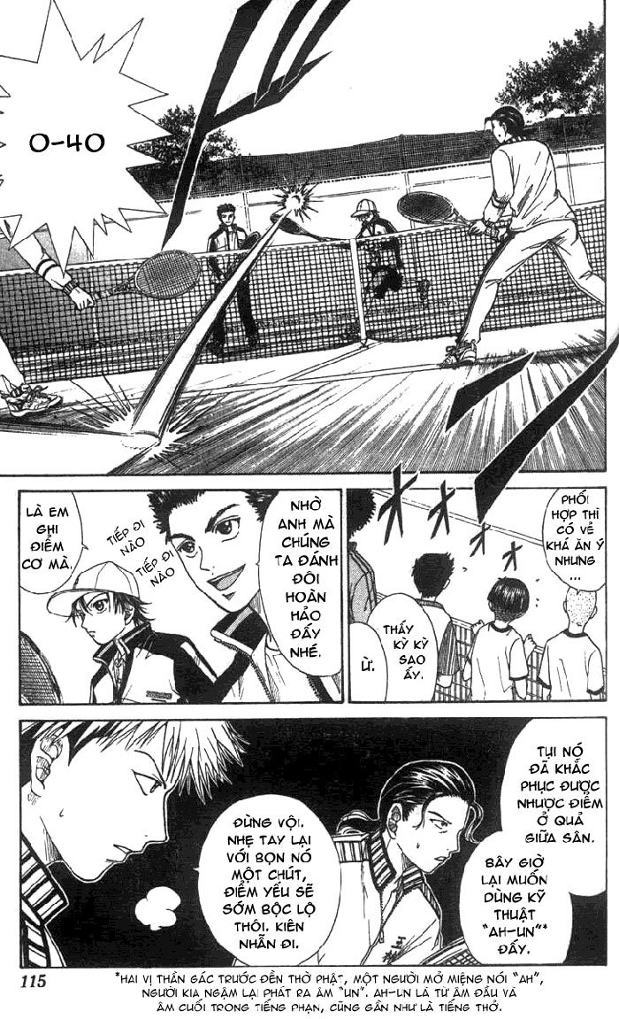 Hoàng Tử Tennis Chapter 22 - Trang 2