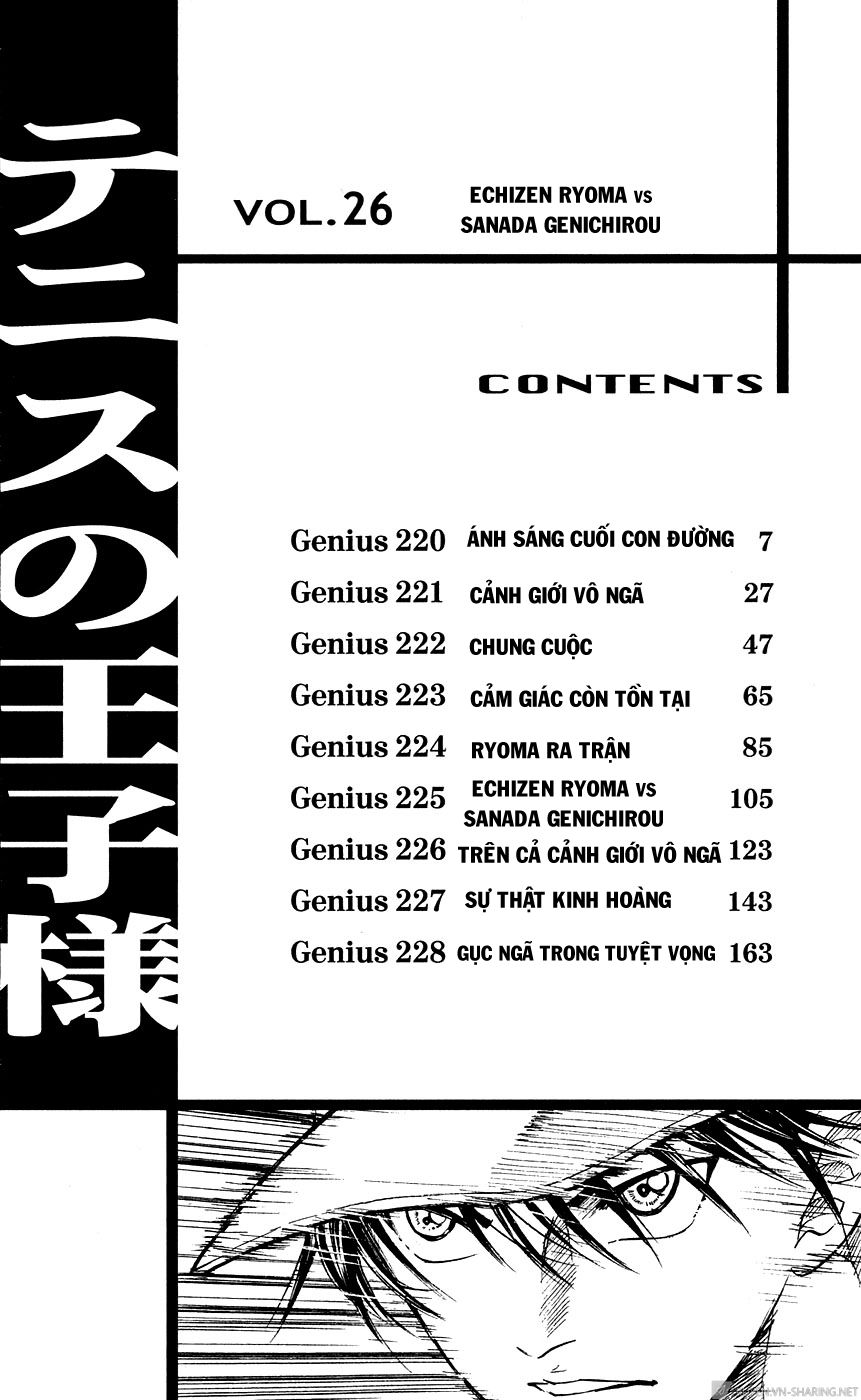 Hoàng Tử Tennis Chapter 220 - Trang 2