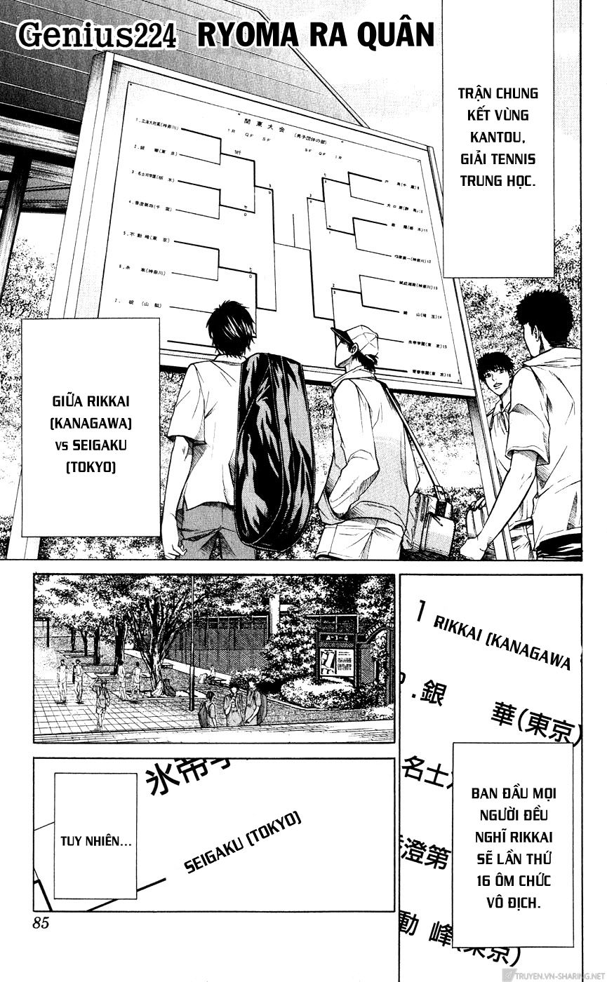 Hoàng Tử Tennis Chapter 224 - Trang 2