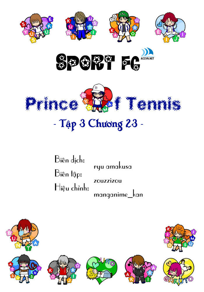 Hoàng Tử Tennis Chapter 23 - Trang 2