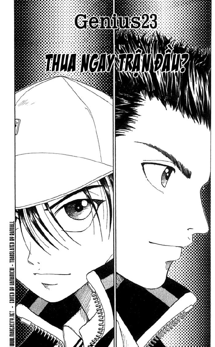 Hoàng Tử Tennis Chapter 23 - Trang 2