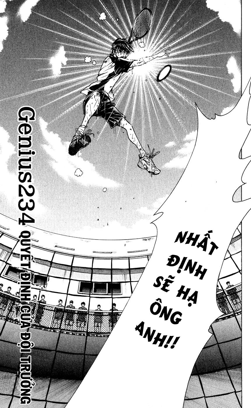 Hoàng Tử Tennis Chapter 234 - Trang 2